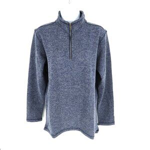 Gap Men's Midnight Blue Half-Zip Pullover Sweater XS Soft & Stylish NWT $59.95